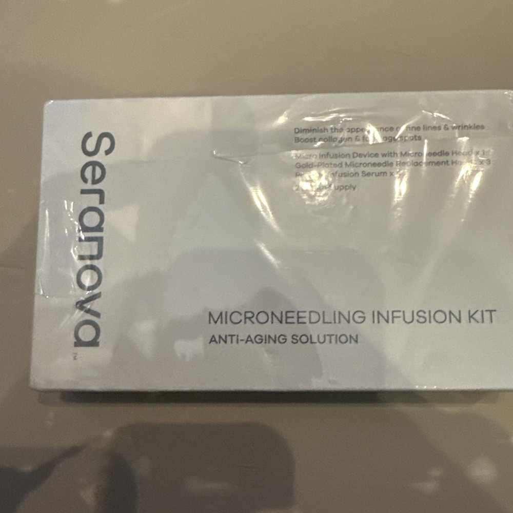 Seranova Micro Infusion Kit Anti-Aging Solution 2 Month Supply Skin Care NEW